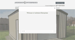 Desktop Screenshot of andersonent.com